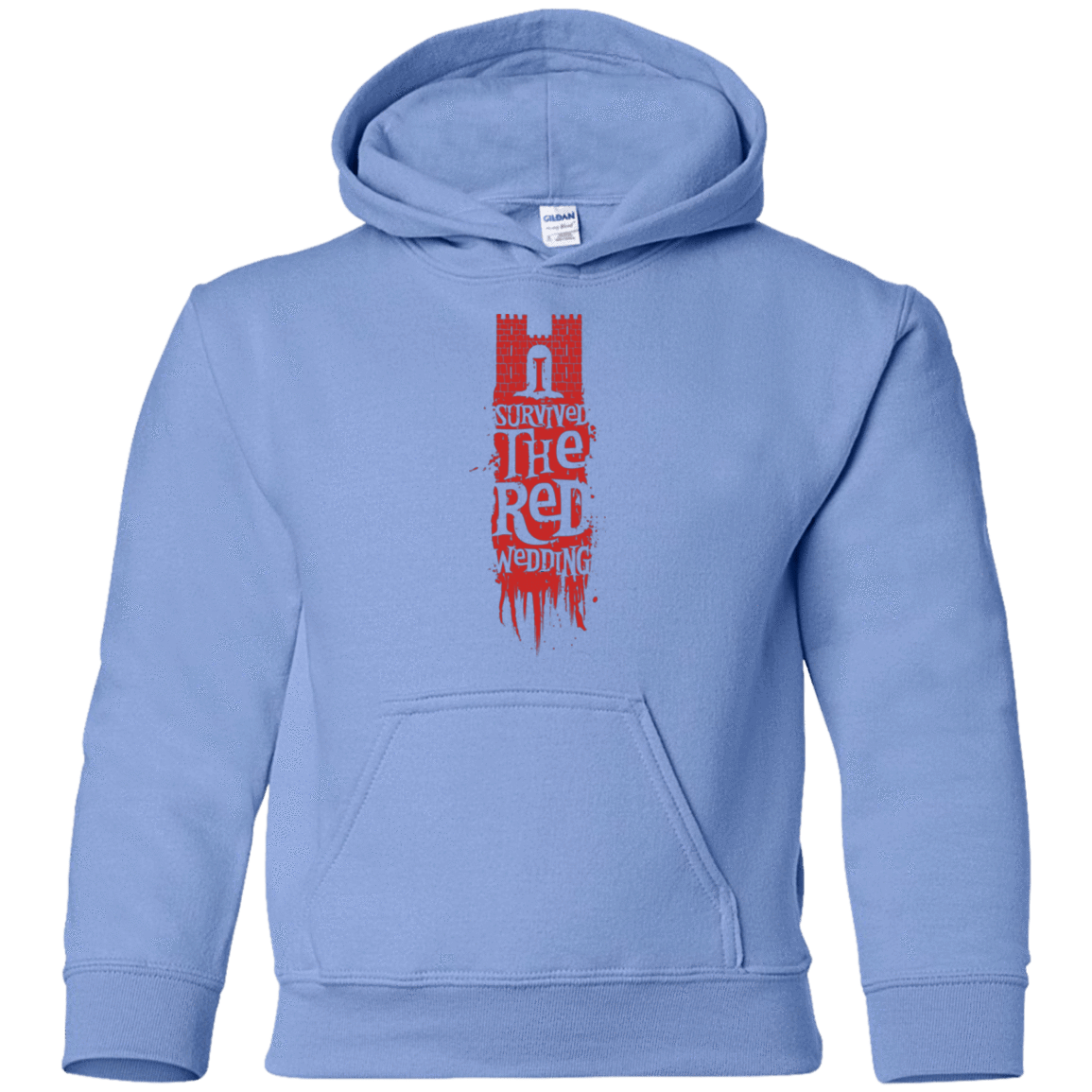 Sweatshirts Carolina Blue / YS I Survived the Red Wedding Youth Hoodie