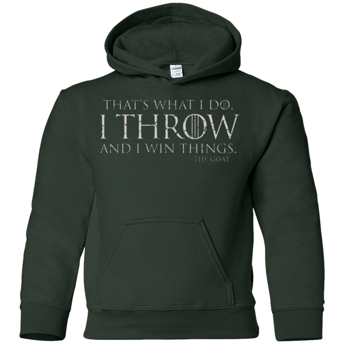 I Throw Youth Hoodie