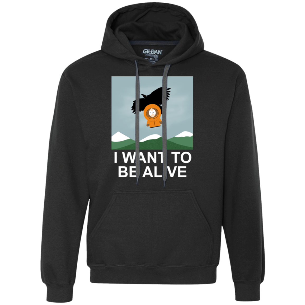 Sweatshirts Black / S I Want to be Alive Premium Fleece Hoodie