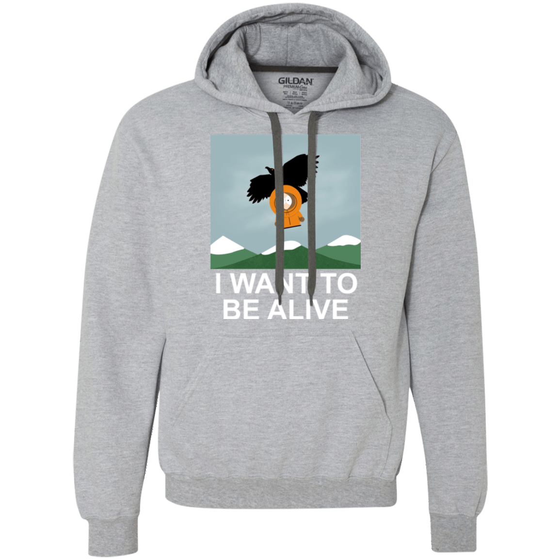 Sweatshirts Sport Grey / S I Want to be Alive Premium Fleece Hoodie