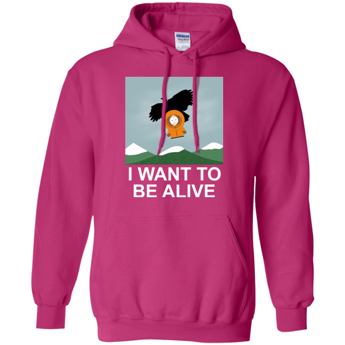 Sweatshirts Heliconia / S I Want to be Alive Pullover Hoodie