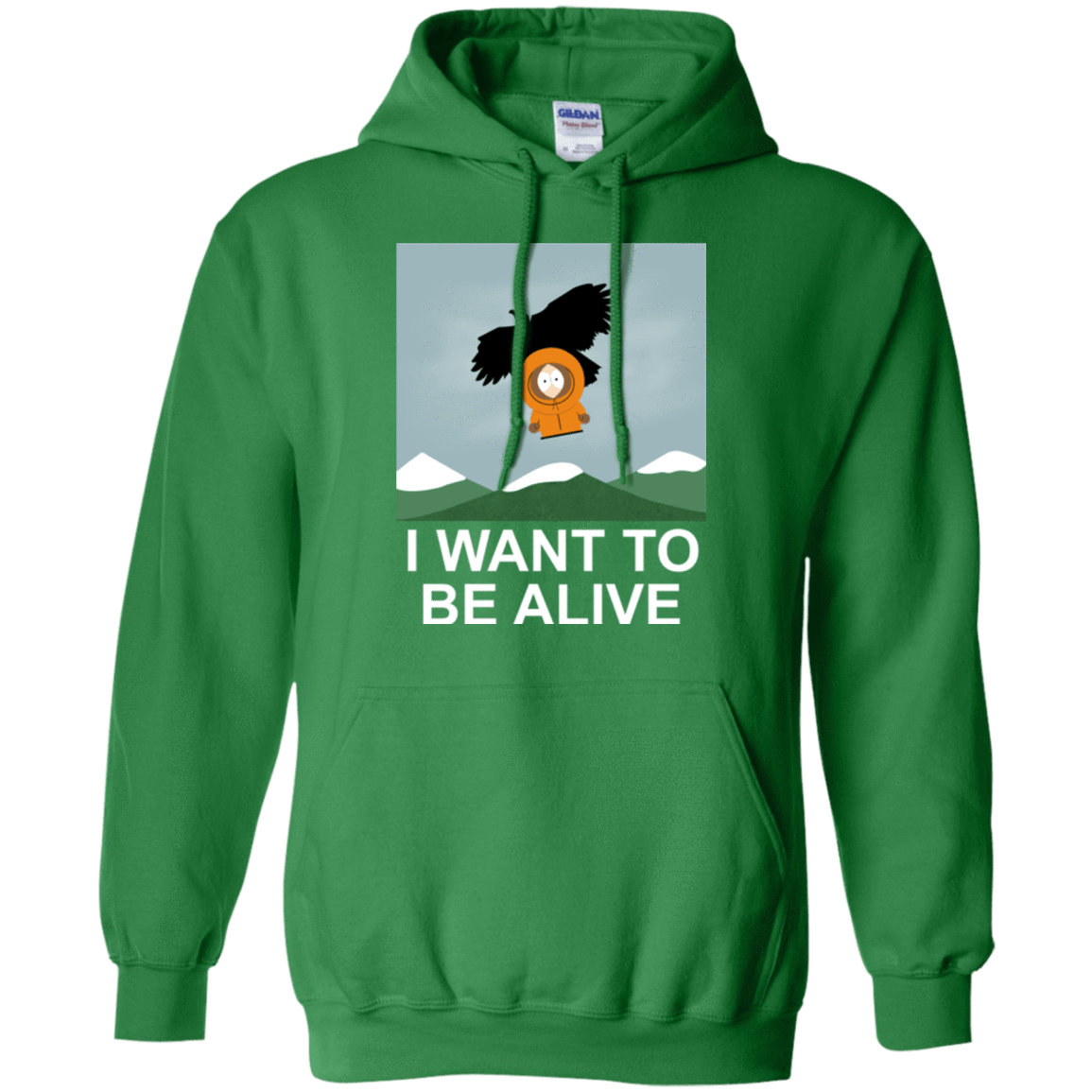 Sweatshirts Irish Green / S I Want to be Alive Pullover Hoodie