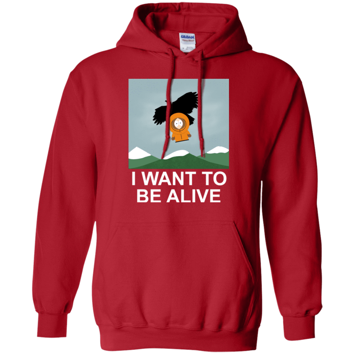 Sweatshirts Red / S I Want to be Alive Pullover Hoodie