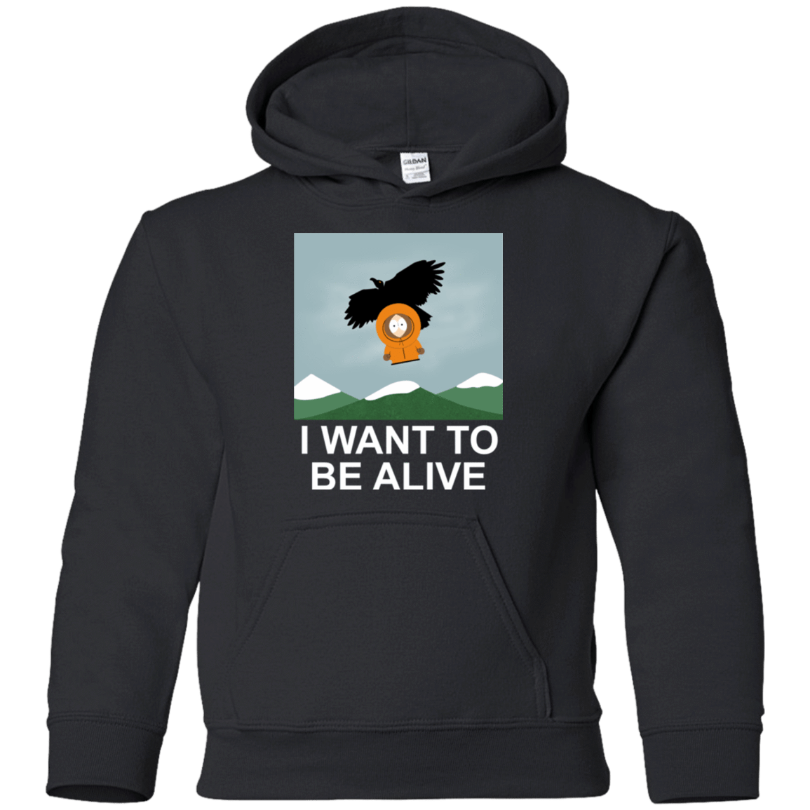 Sweatshirts Black / YS I Want to be Alive Youth Hoodie