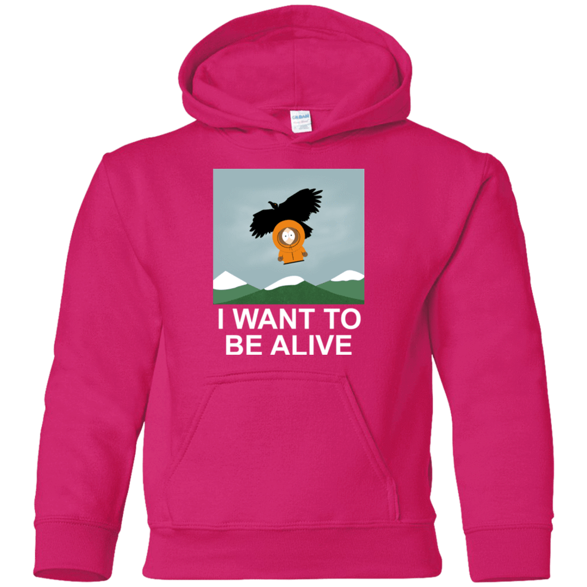 Sweatshirts Heliconia / YS I Want to be Alive Youth Hoodie