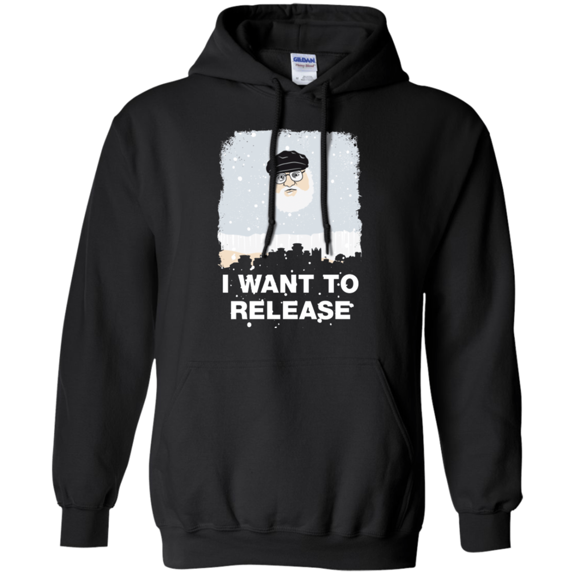 Sweatshirts Black / Small I Want to Release Pullover Hoodie