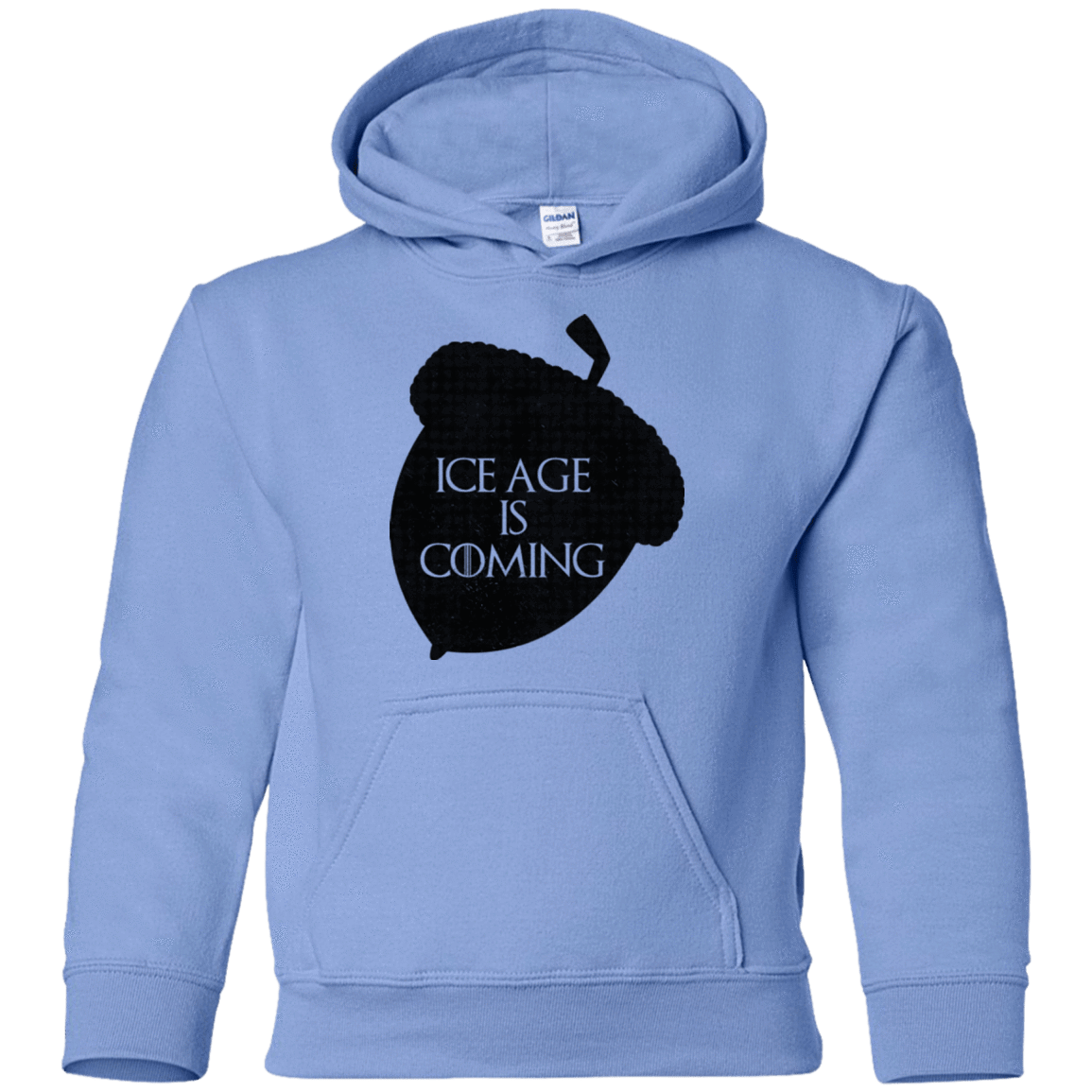 Sweatshirts Carolina Blue / YS Ice coming Youth Hoodie