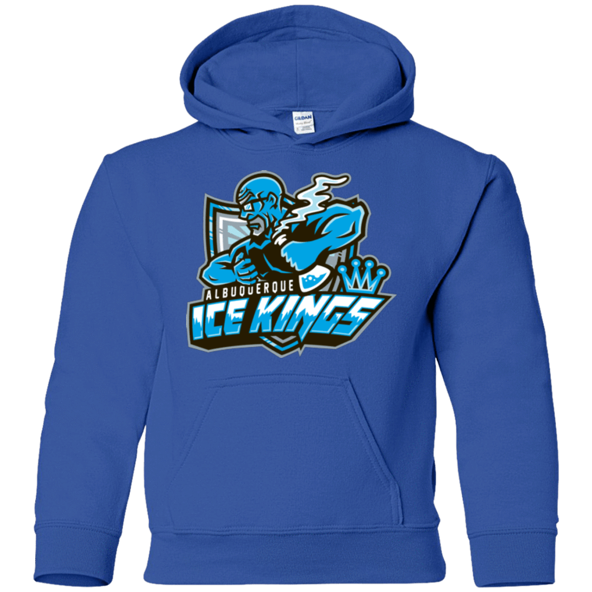 Sweatshirts Royal / YS Ice Kings Youth Hoodie