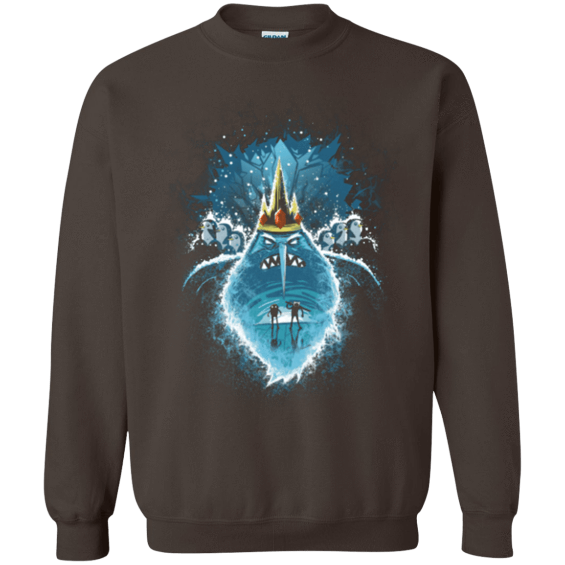 Sweatshirts Dark Chocolate / S Ice Nightmare Crewneck Sweatshirt