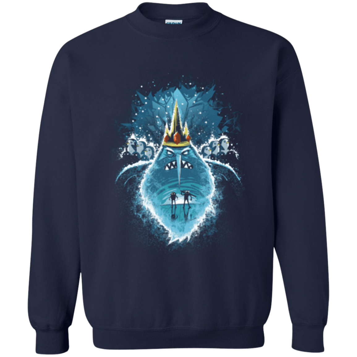 Sweatshirts Navy / S Ice Nightmare Crewneck Sweatshirt