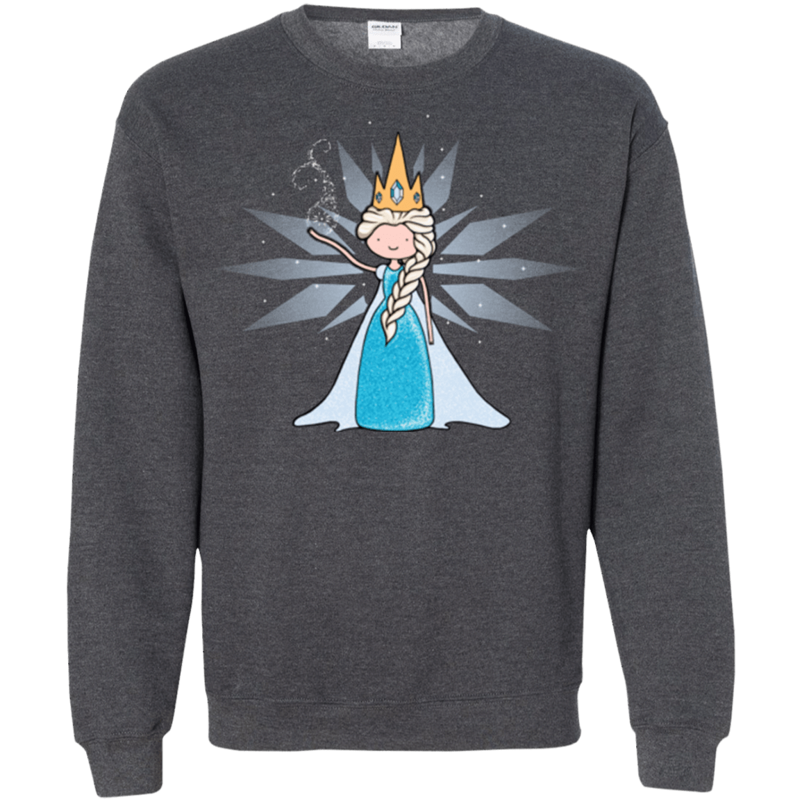 Sweatshirts Dark Heather / Small Ice Queen Crewneck Sweatshirt