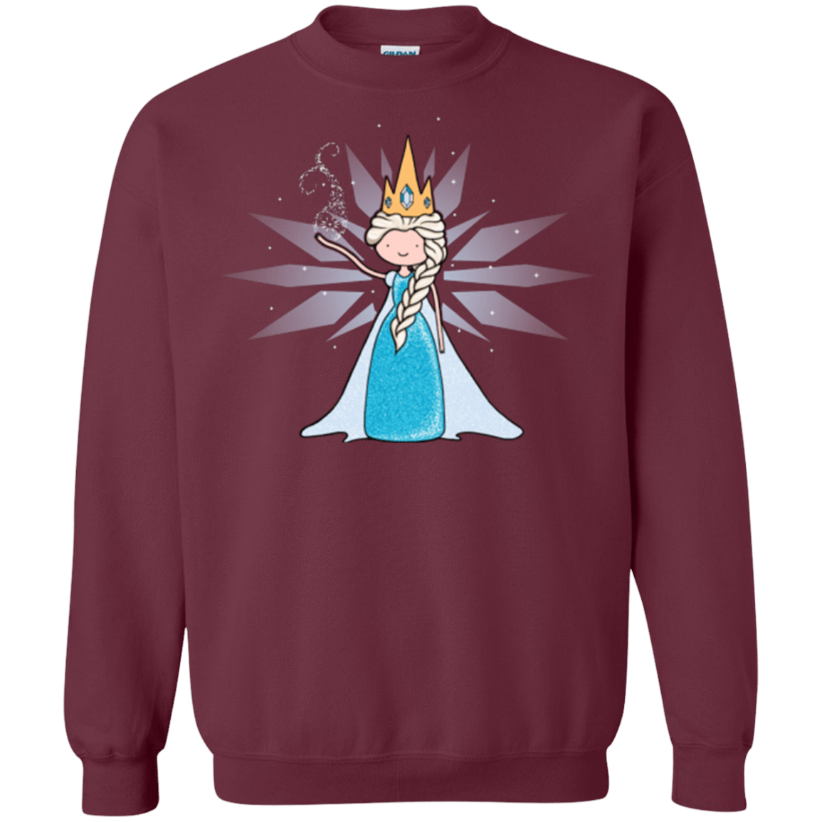 Sweatshirts Maroon / Small Ice Queen Crewneck Sweatshirt