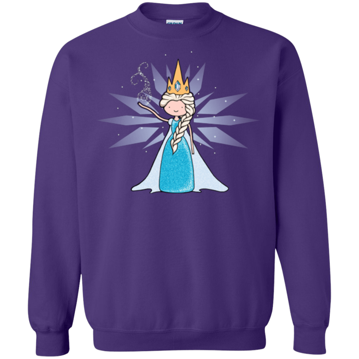 Sweatshirts Purple / Small Ice Queen Crewneck Sweatshirt