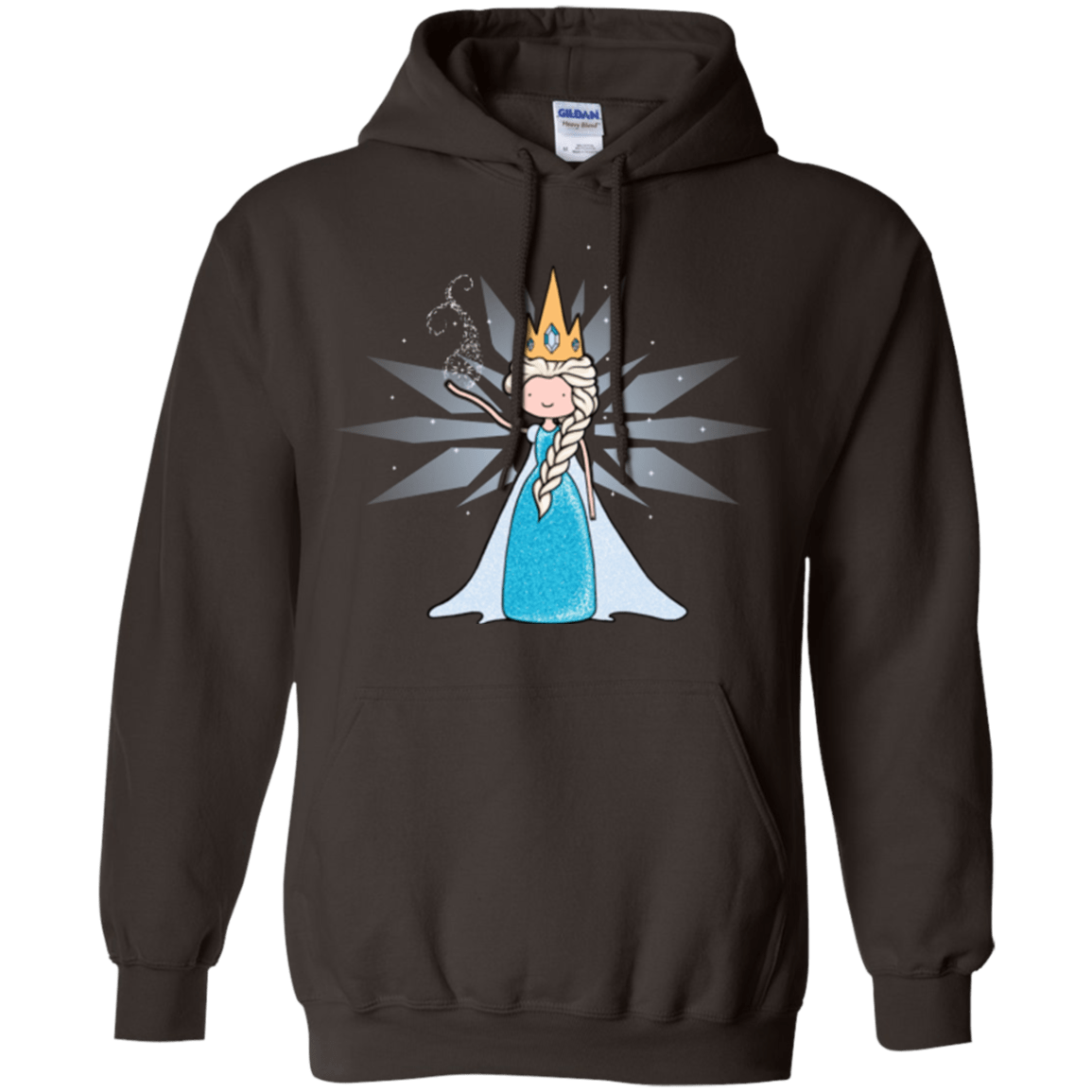 Sweatshirts Dark Chocolate / Small Ice Queen Pullover Hoodie