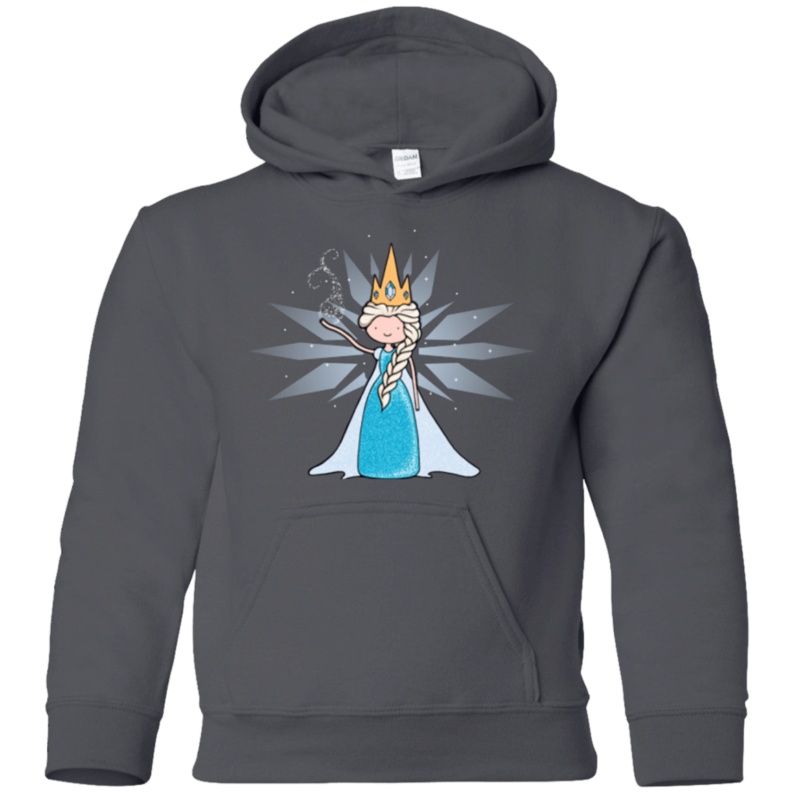 Sweatshirts Charcoal / YS Ice Queen Youth Hoodie