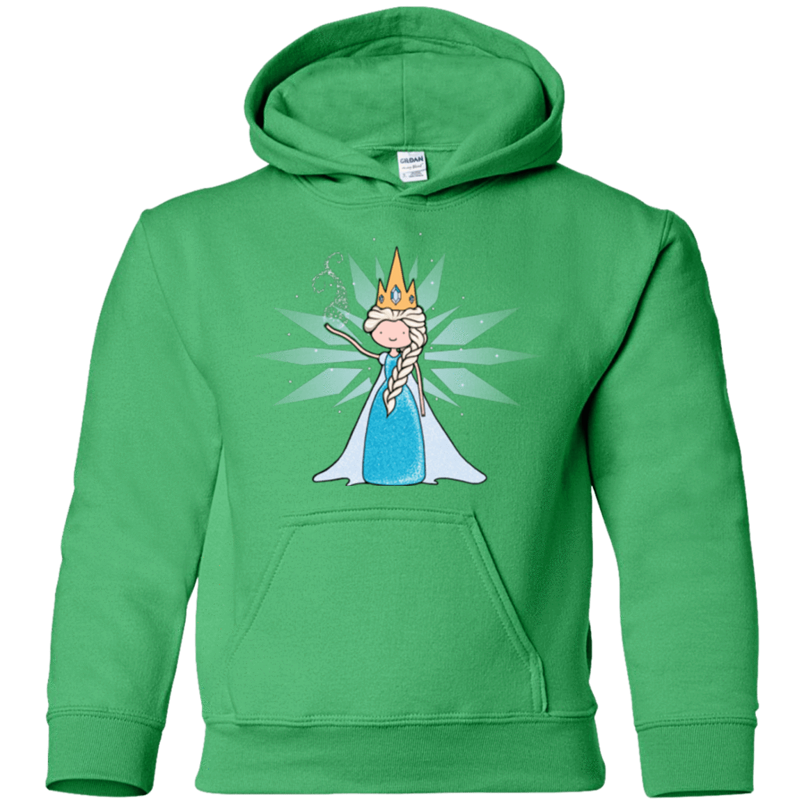 Sweatshirts Irish Green / YS Ice Queen Youth Hoodie