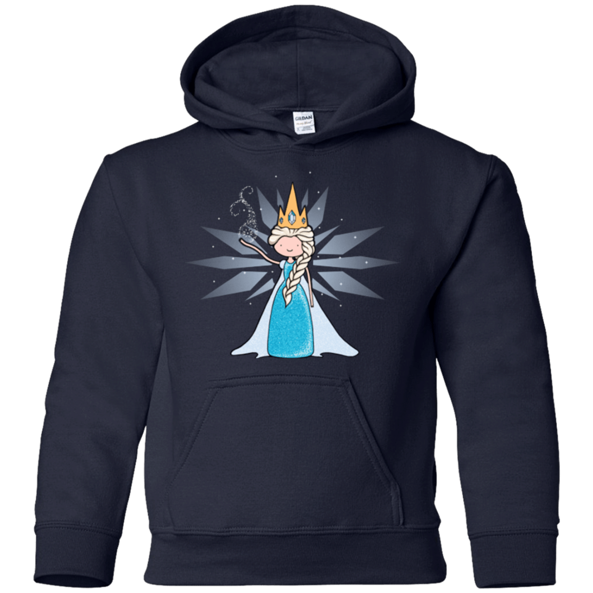 Sweatshirts Navy / YS Ice Queen Youth Hoodie