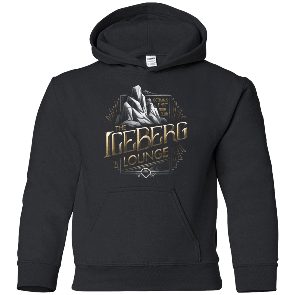 Sweatshirts Black / YS Iceberg Lounge Youth Hoodie