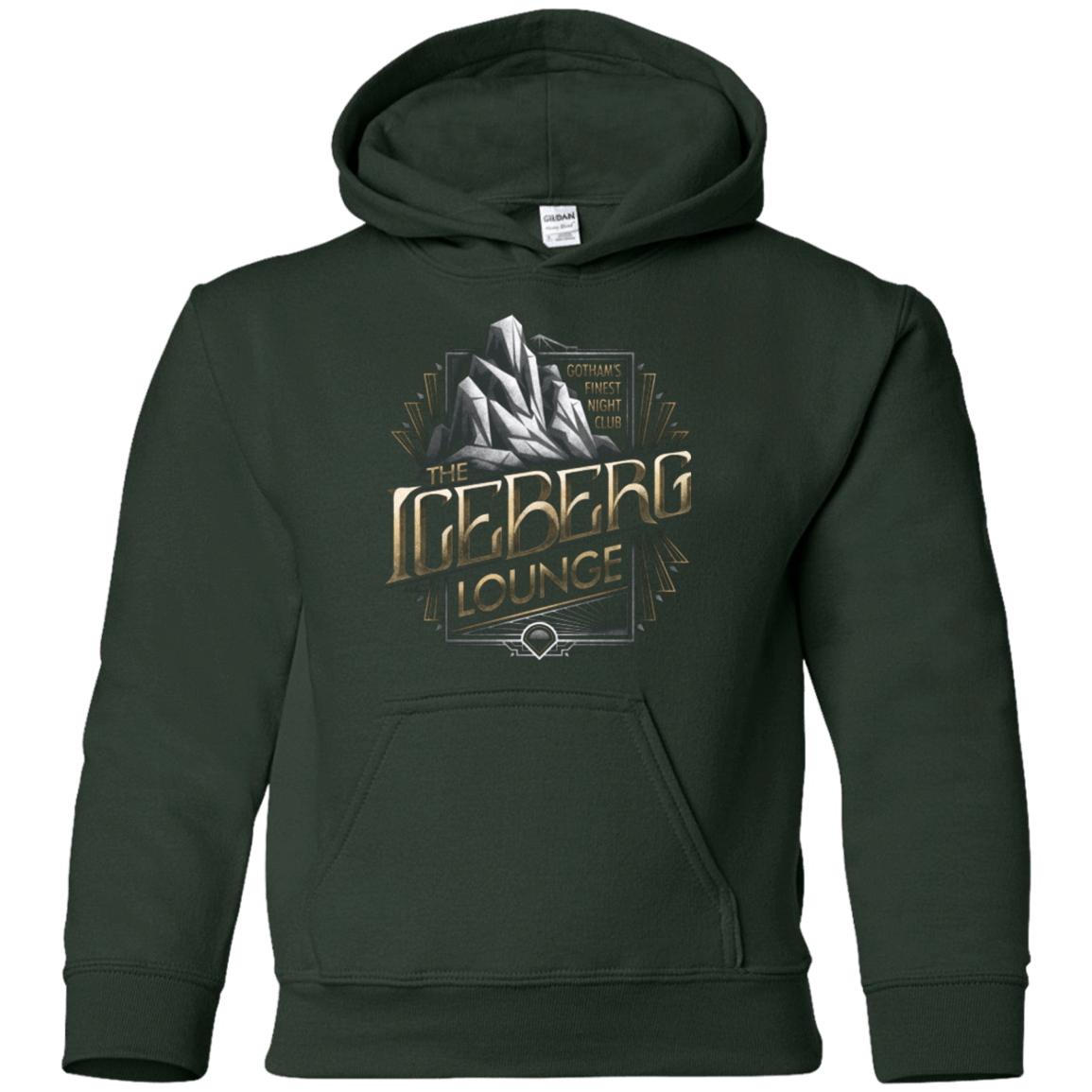 Sweatshirts Forest Green / YS Iceberg Lounge Youth Hoodie