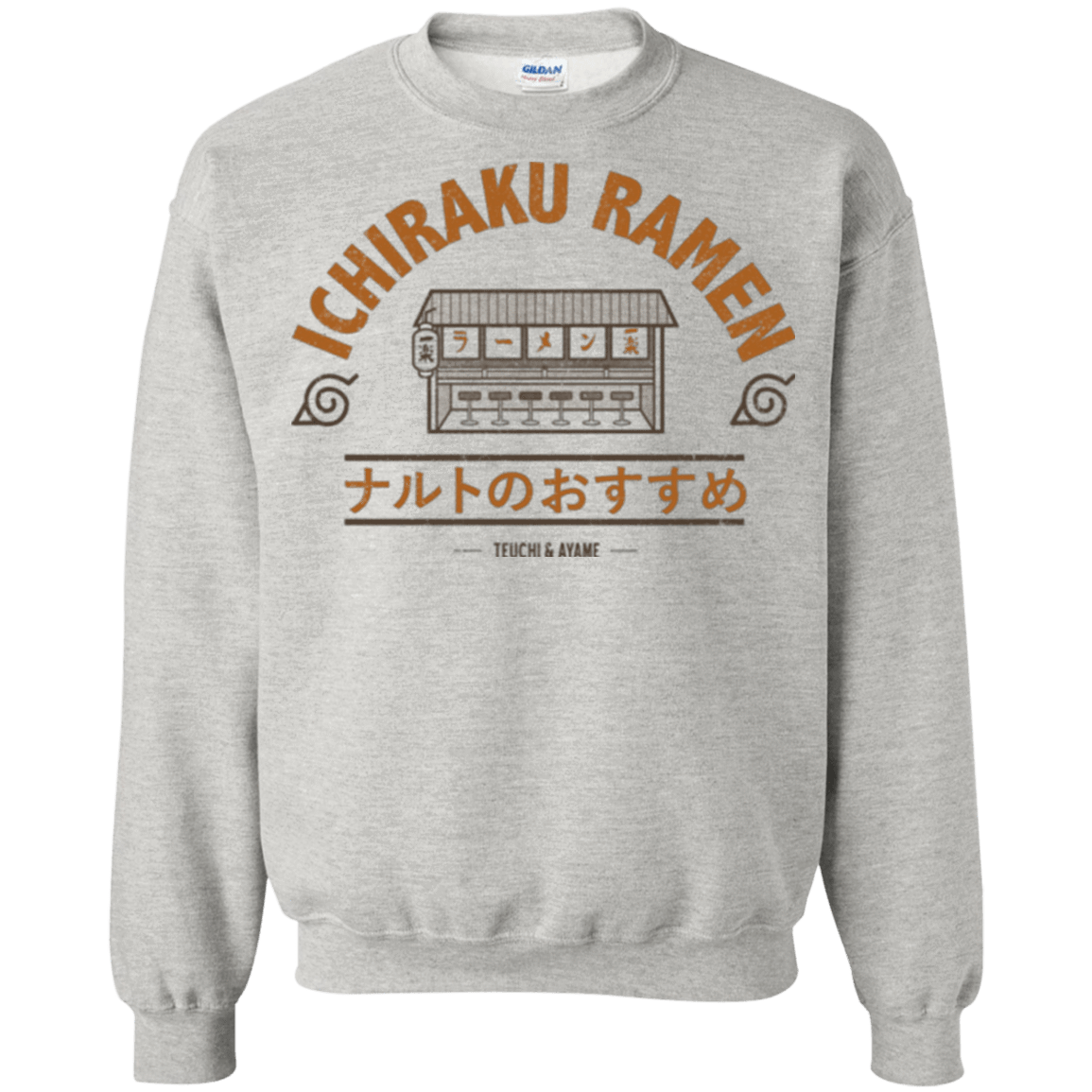 Sweatshirts Ash / Small Ichiraku Crewneck Sweatshirt