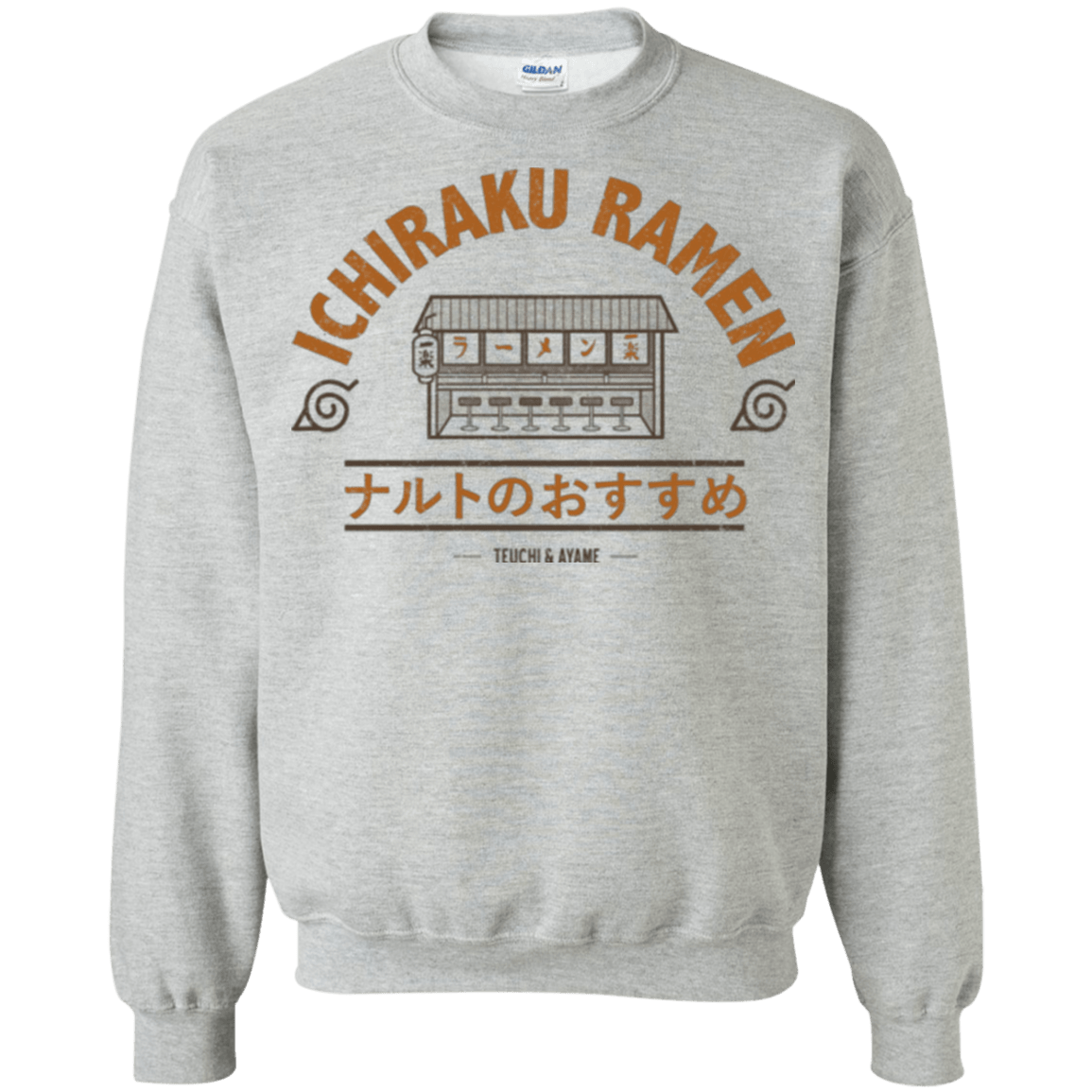 Sweatshirts Sport Grey / Small Ichiraku Crewneck Sweatshirt