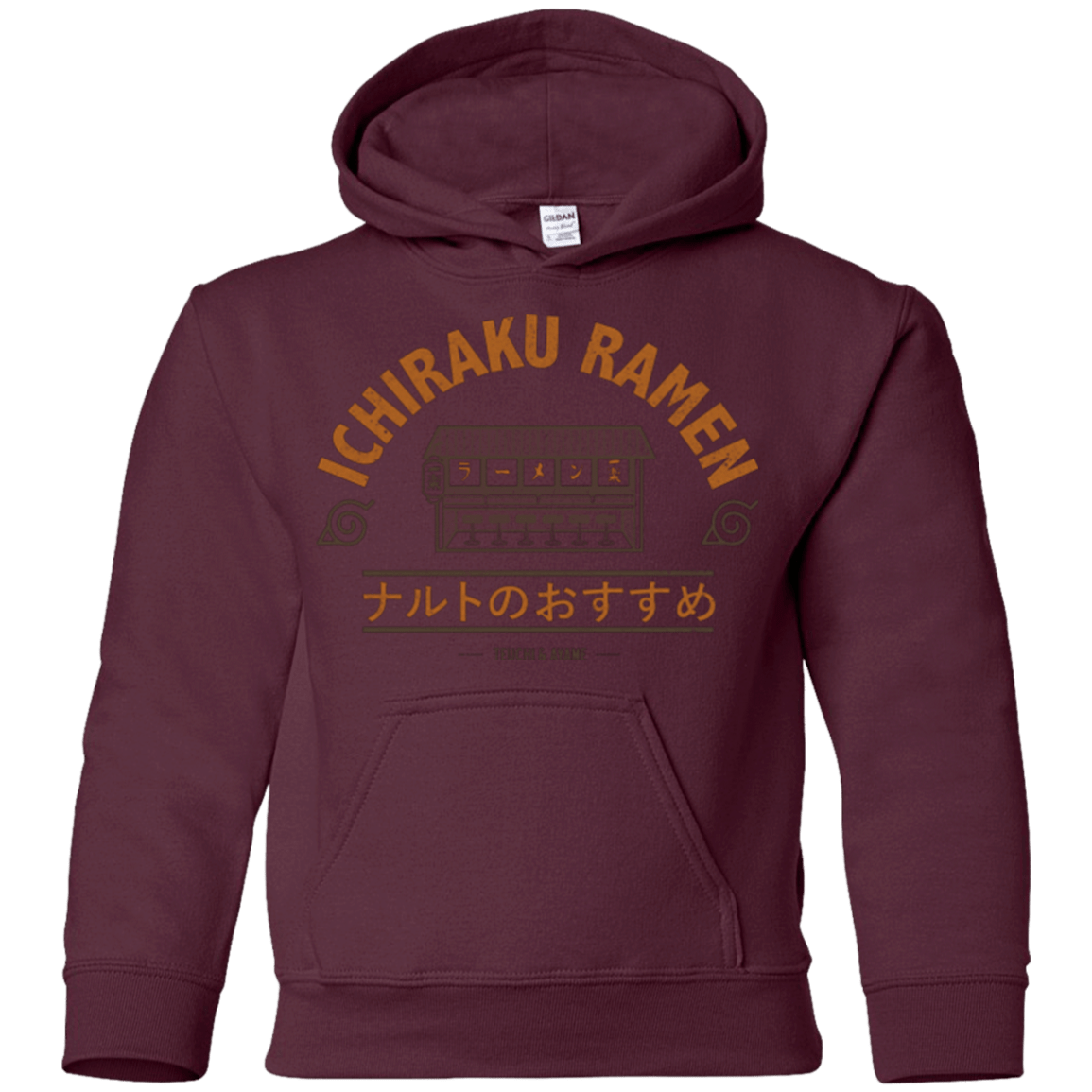 Sweatshirts Maroon / YS Ichiraku Youth Hoodie