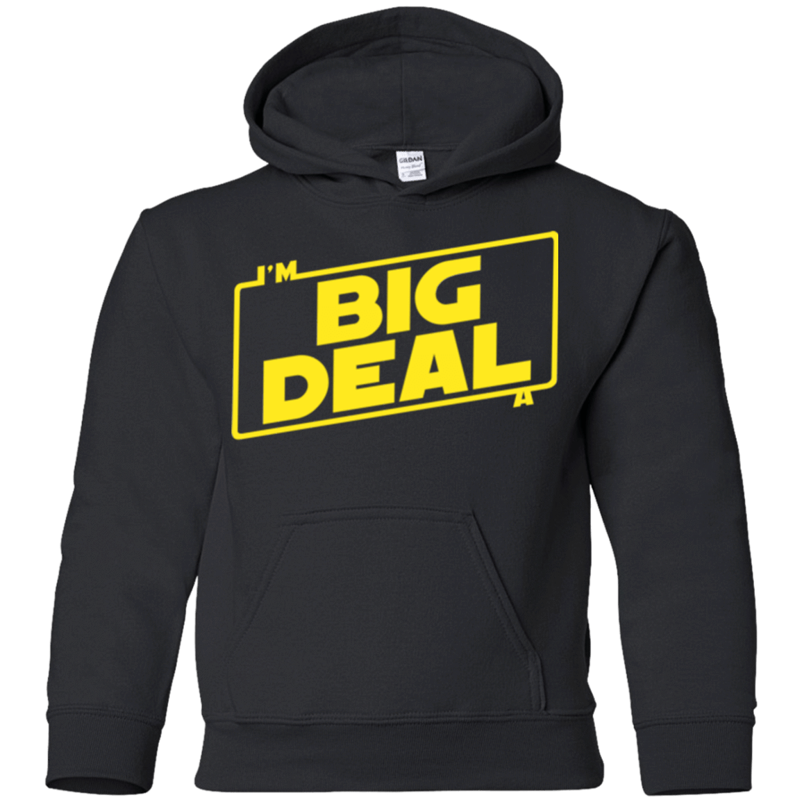 Sweatshirts Black / YS Im a Big Deal Youth Hoodie