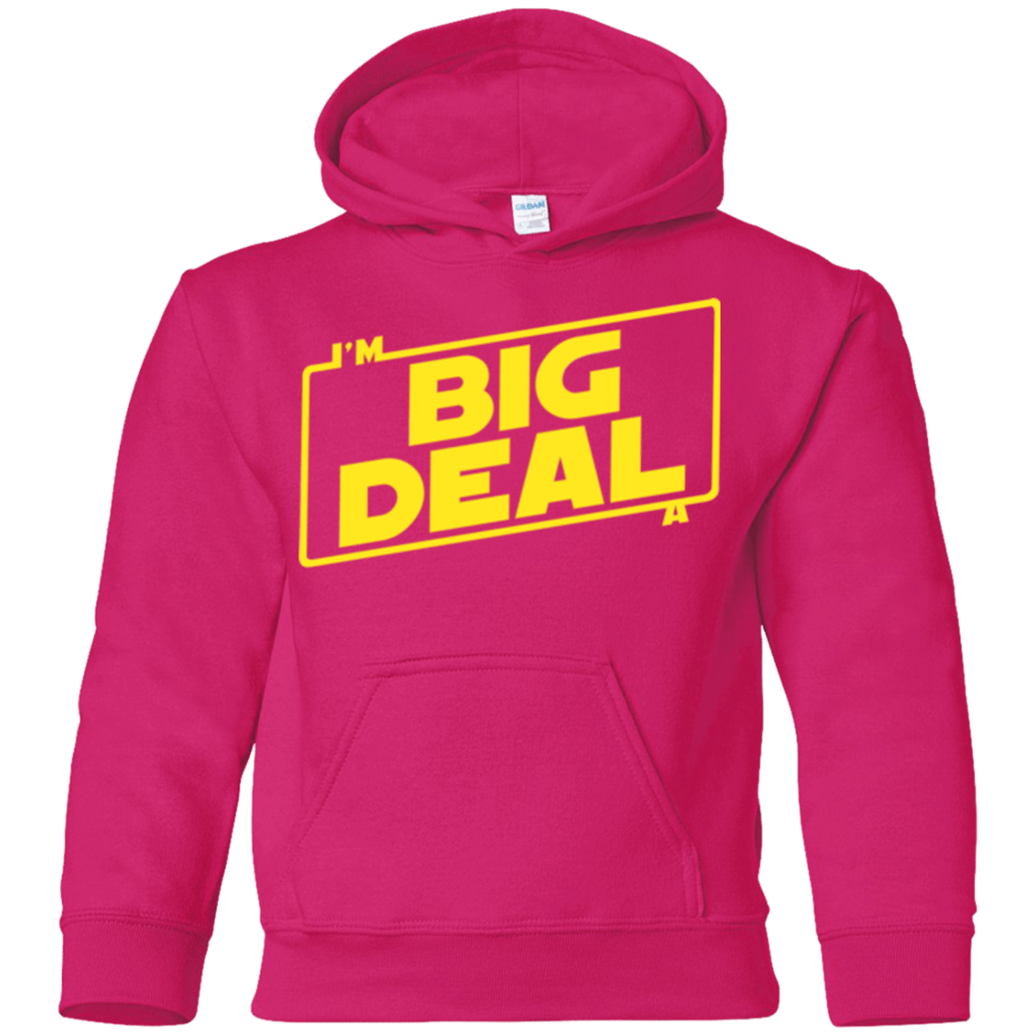 Sweatshirts Heliconia / YS Im a Big Deal Youth Hoodie