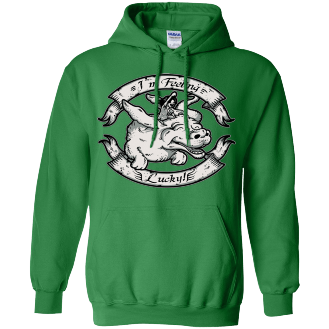 Sweatshirts Irish Green / Small IM FEELING LUCKY Pullover Hoodie