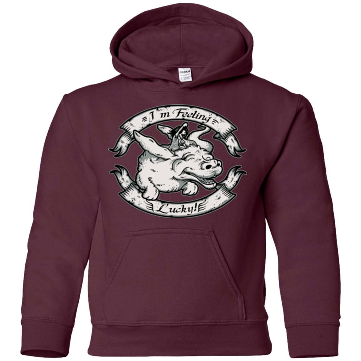 IM FEELING LUCKY Youth Hoodie