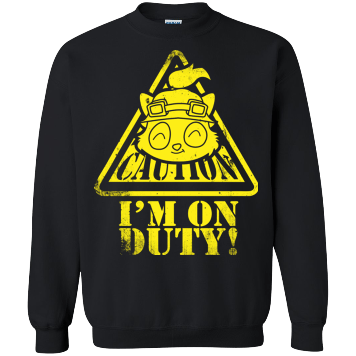 Sweatshirts Black / Small Im on duty Crewneck Sweatshirt