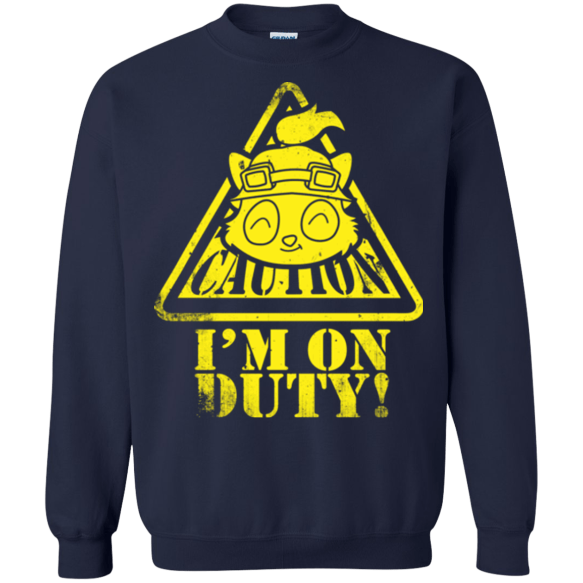 Sweatshirts Navy / Small Im on duty Crewneck Sweatshirt