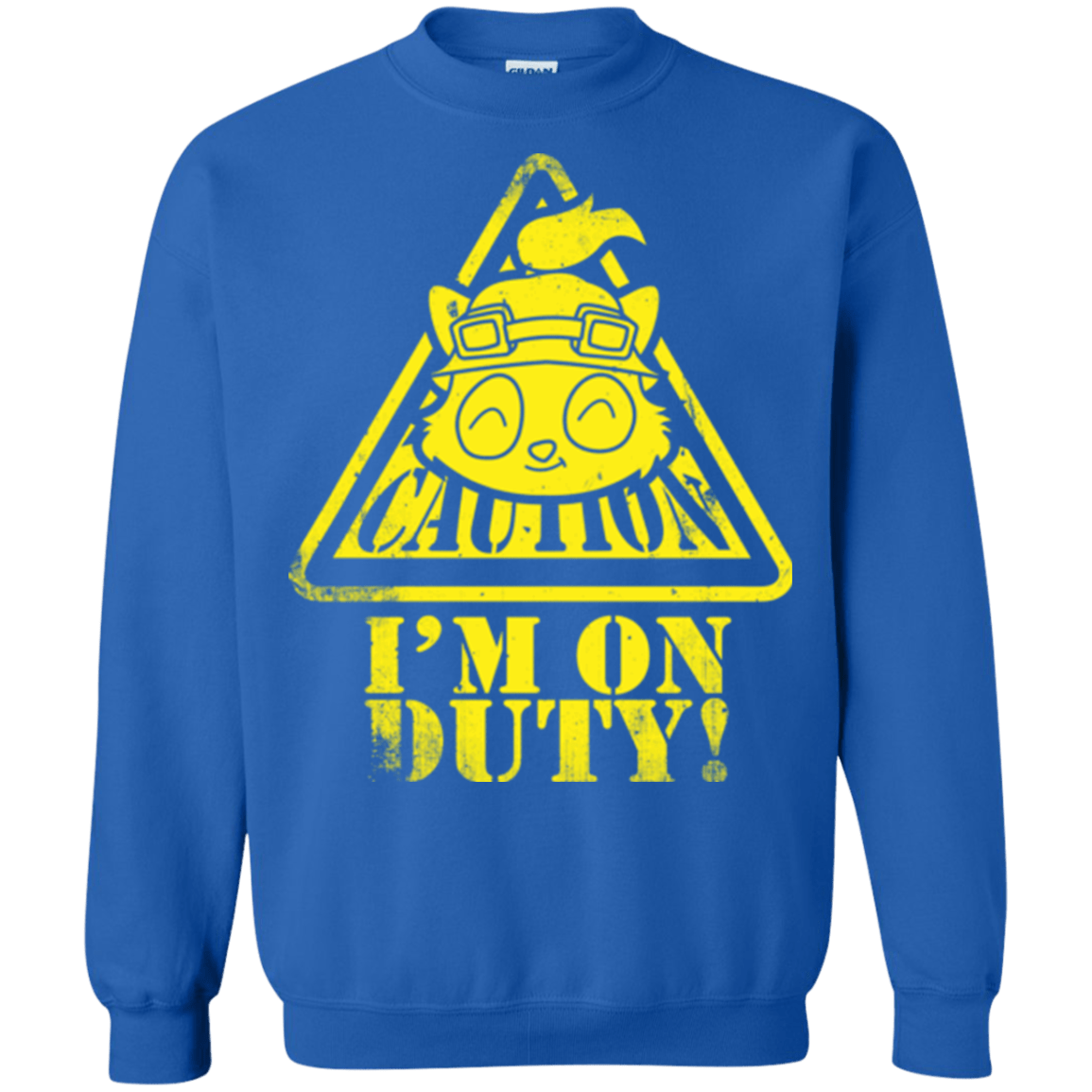 Sweatshirts Royal / Small Im on duty Crewneck Sweatshirt