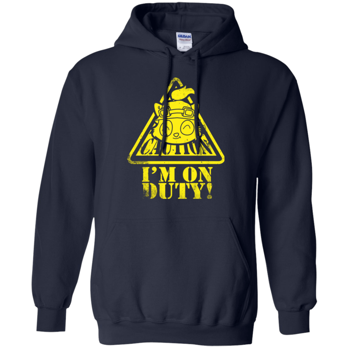 Sweatshirts Navy / Small Im on duty Pullover Hoodie