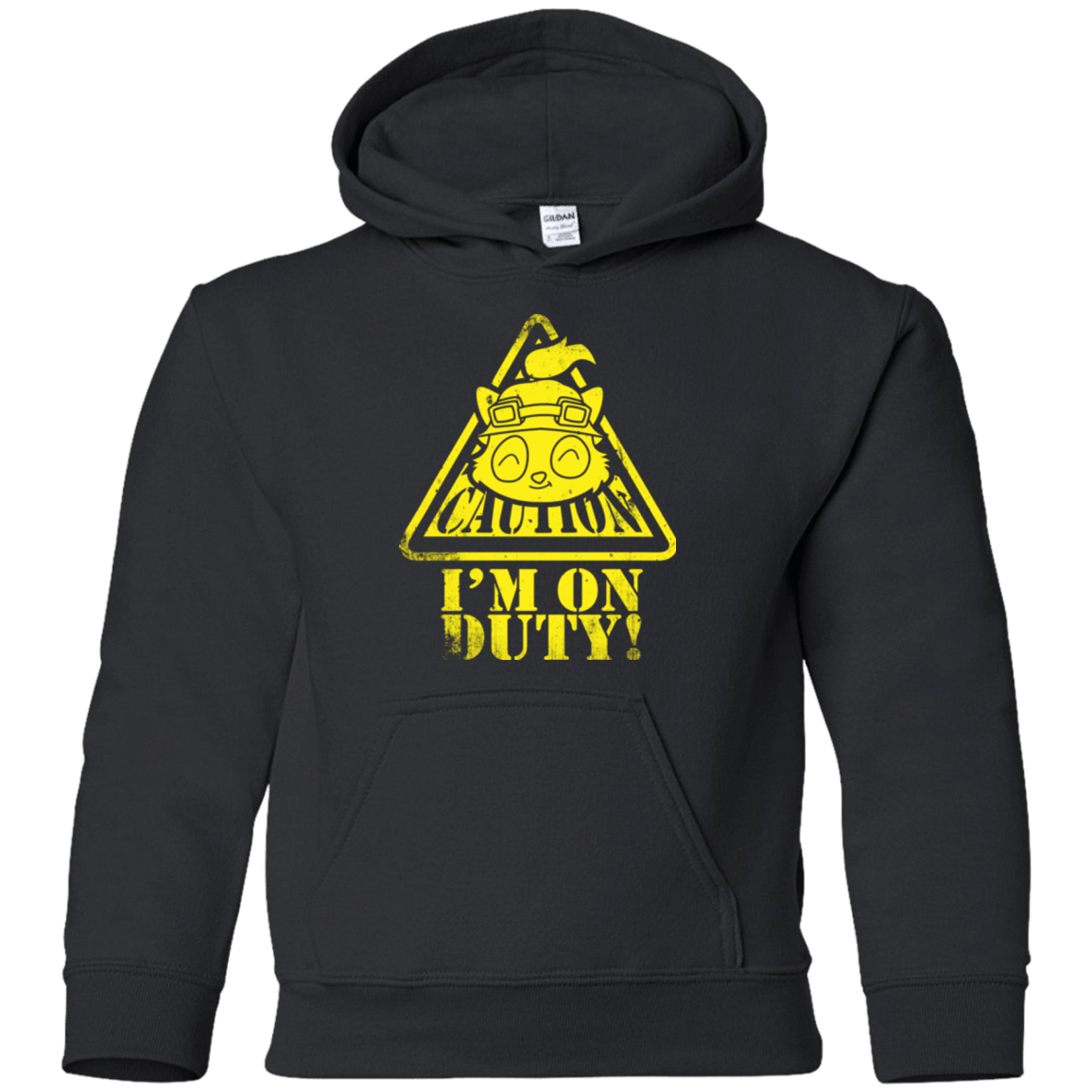 Sweatshirts Black / YS Im on duty Youth Hoodie