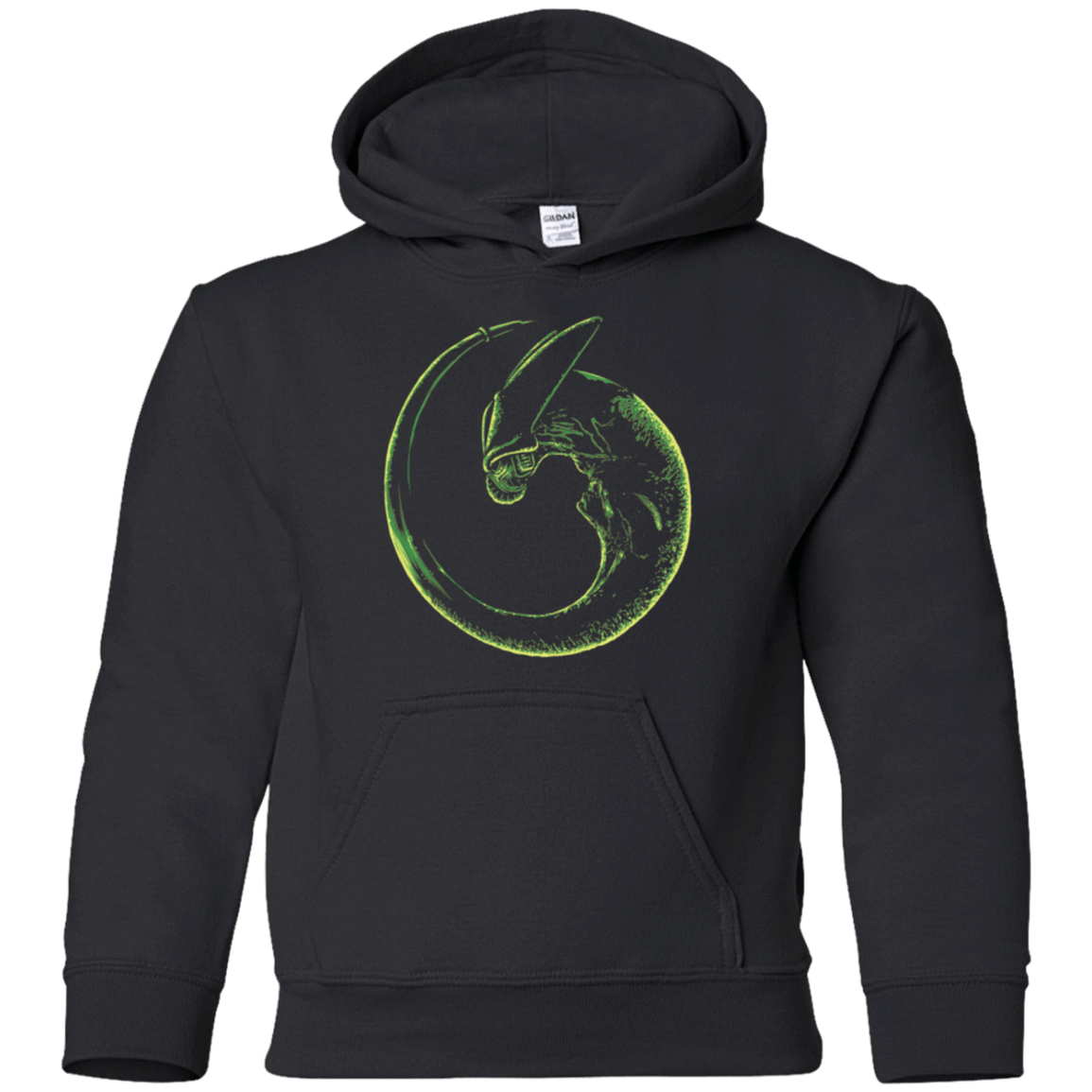 Sweatshirts Black / YS Imperfect Alien Youth Hoodie