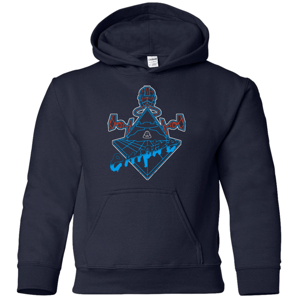 Sweatshirts Navy / YS Imperial Punk Youth Hoodie