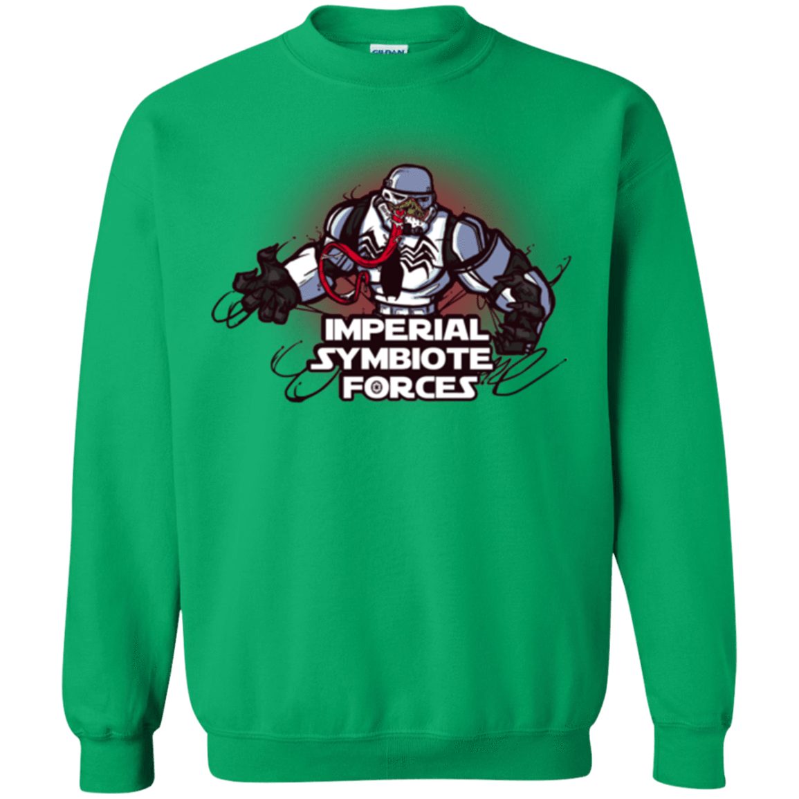 Sweatshirts Irish Green / S Imperial Symbiote Forces Crewneck Sweatshirt