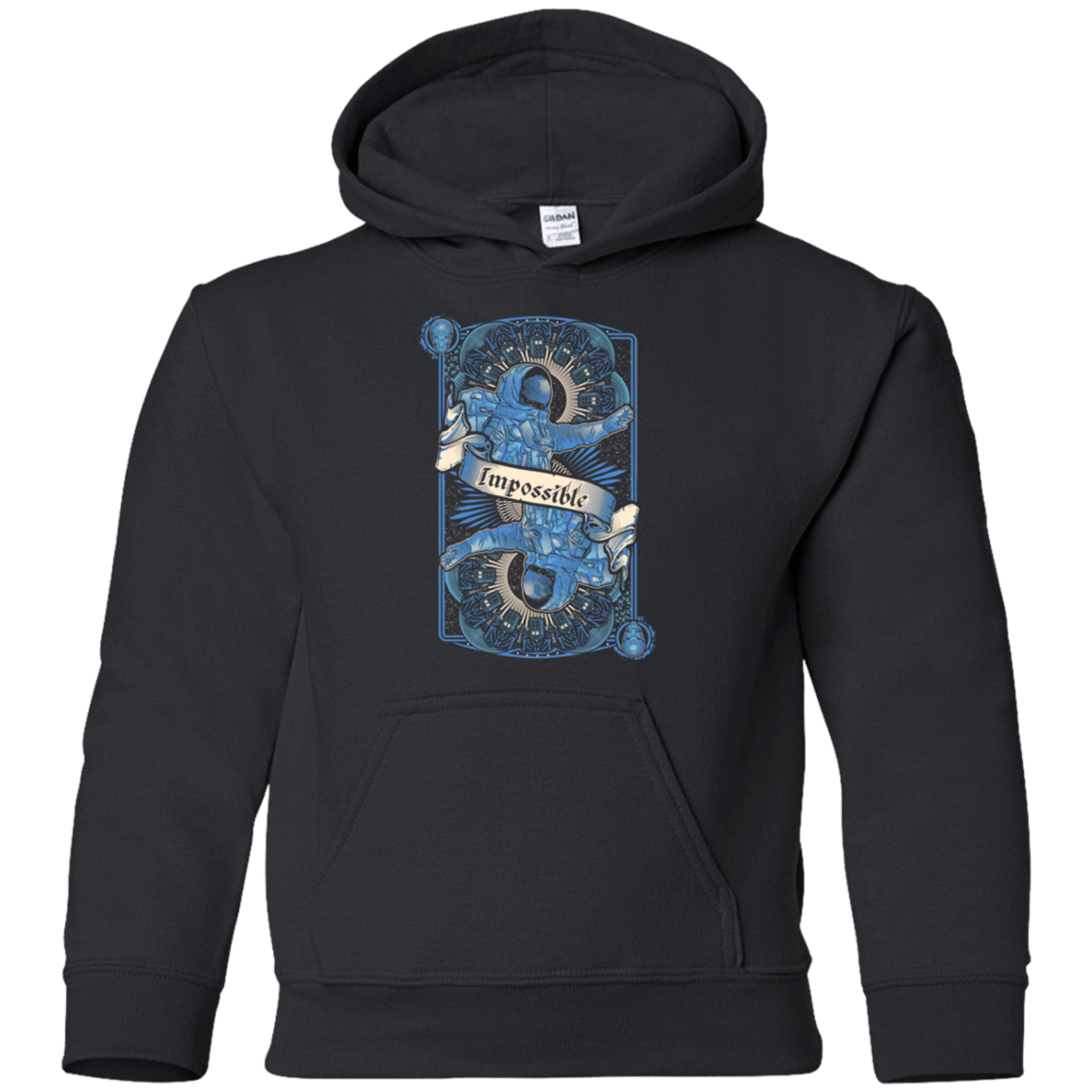 Sweatshirts Black / YS Impossible Astronaut Youth Hoodie