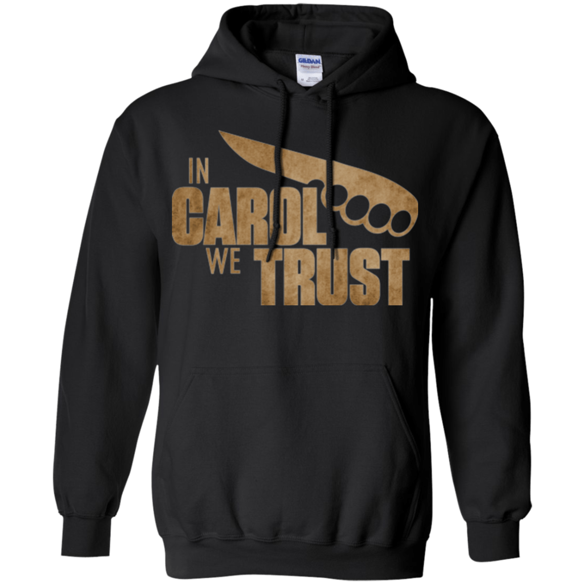 Sweatshirts Black / Small In Carol We Trust Pullover Hoodie