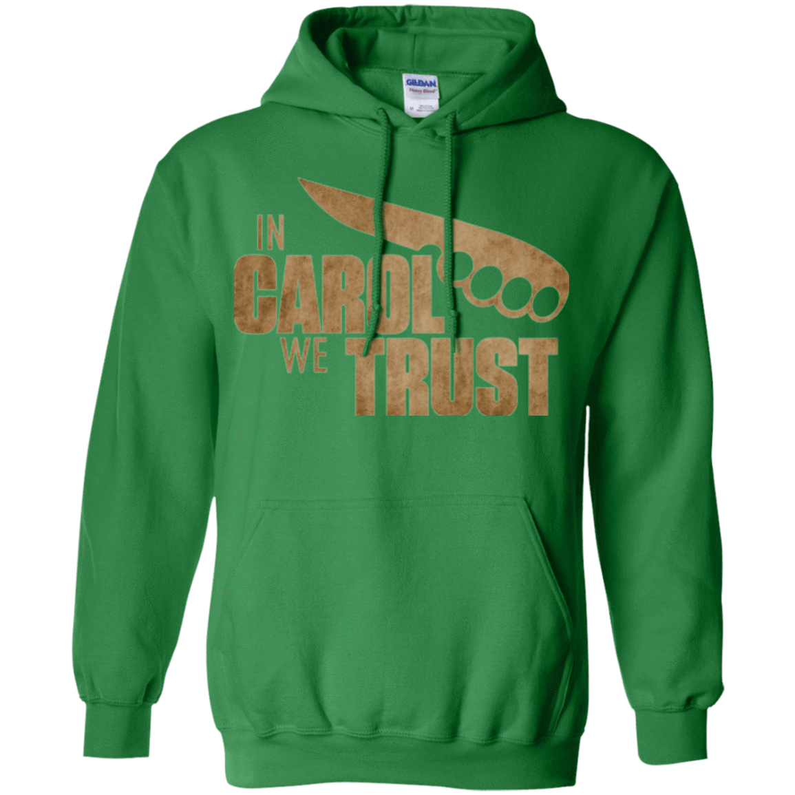 Sweatshirts Irish Green / Small In Carol We Trust Pullover Hoodie