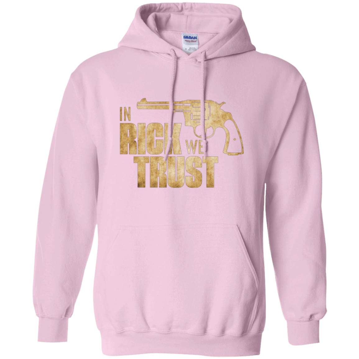 Sweatshirts Light Pink / Small In Rick We Trust Pullover Hoodie