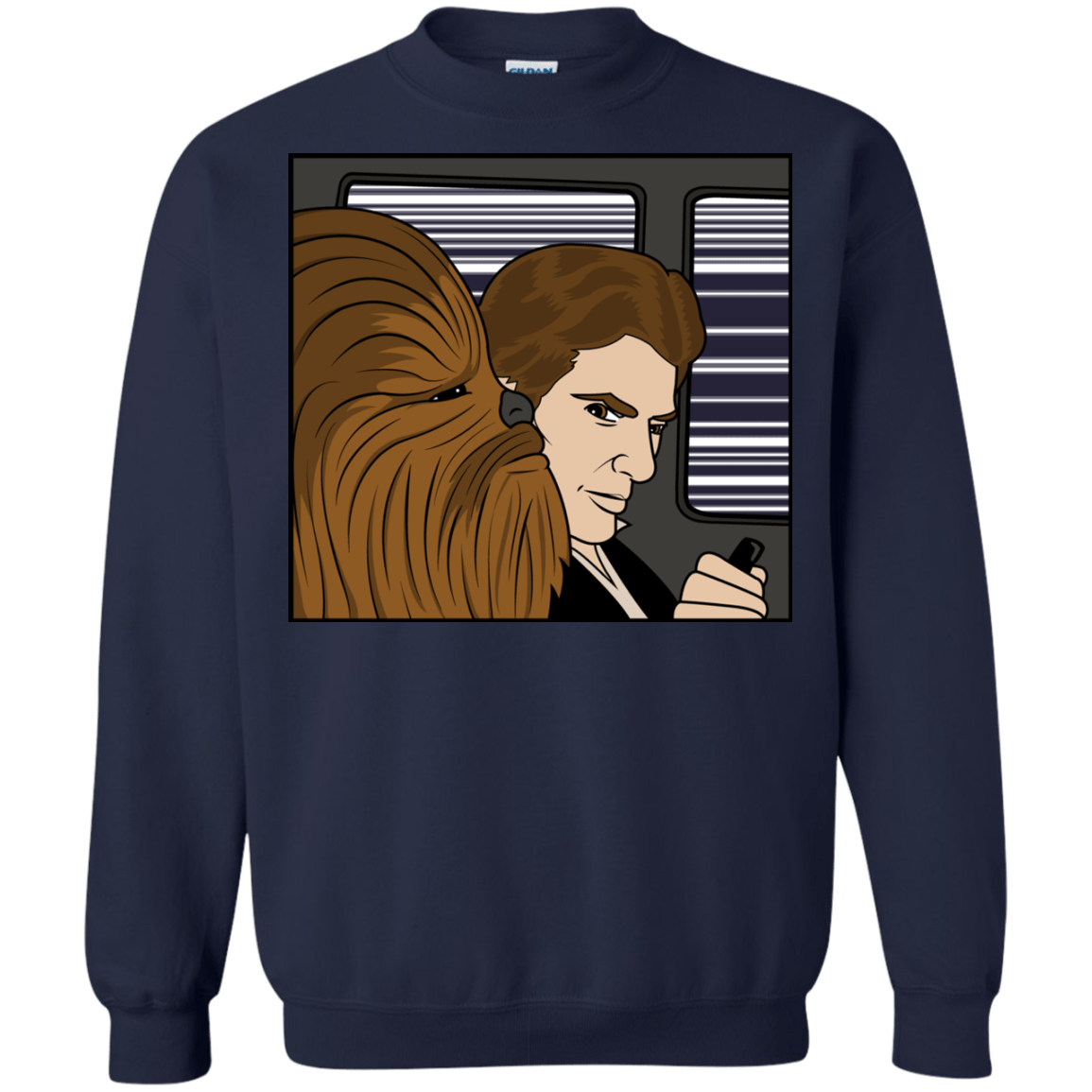 Sweatshirts Navy / S In the Falcon! Crewneck Sweatshirt