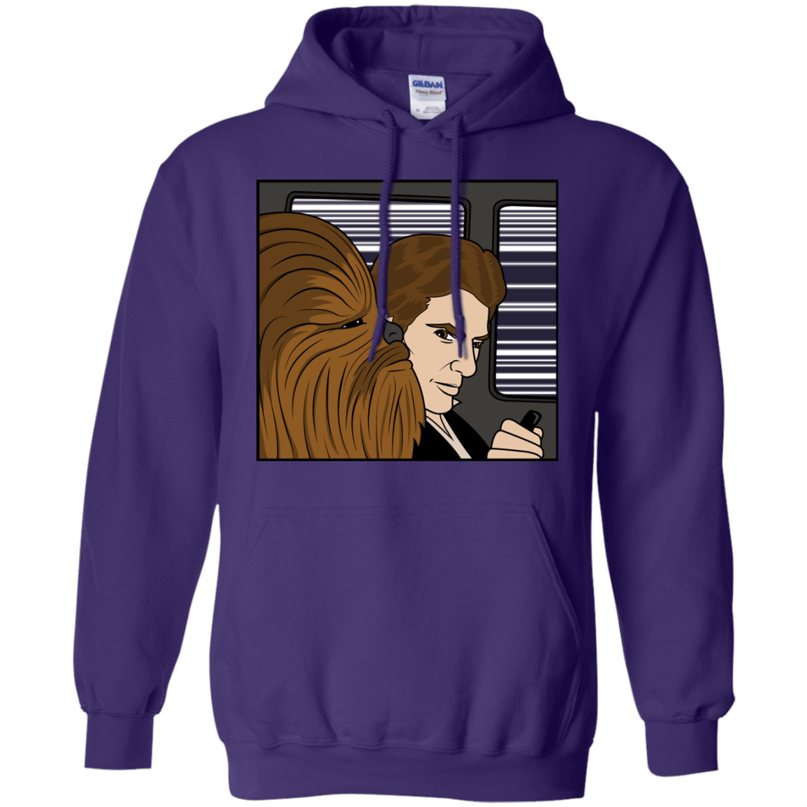 Sweatshirts Purple / S In the Falcon! Pullover Hoodie