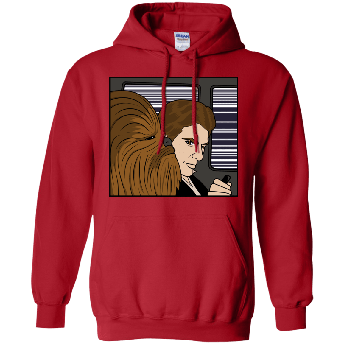 Sweatshirts Red / S In the Falcon! Pullover Hoodie