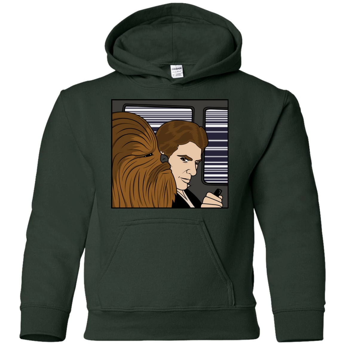 Sweatshirts Forest Green / YS In the Falcon! Youth Hoodie