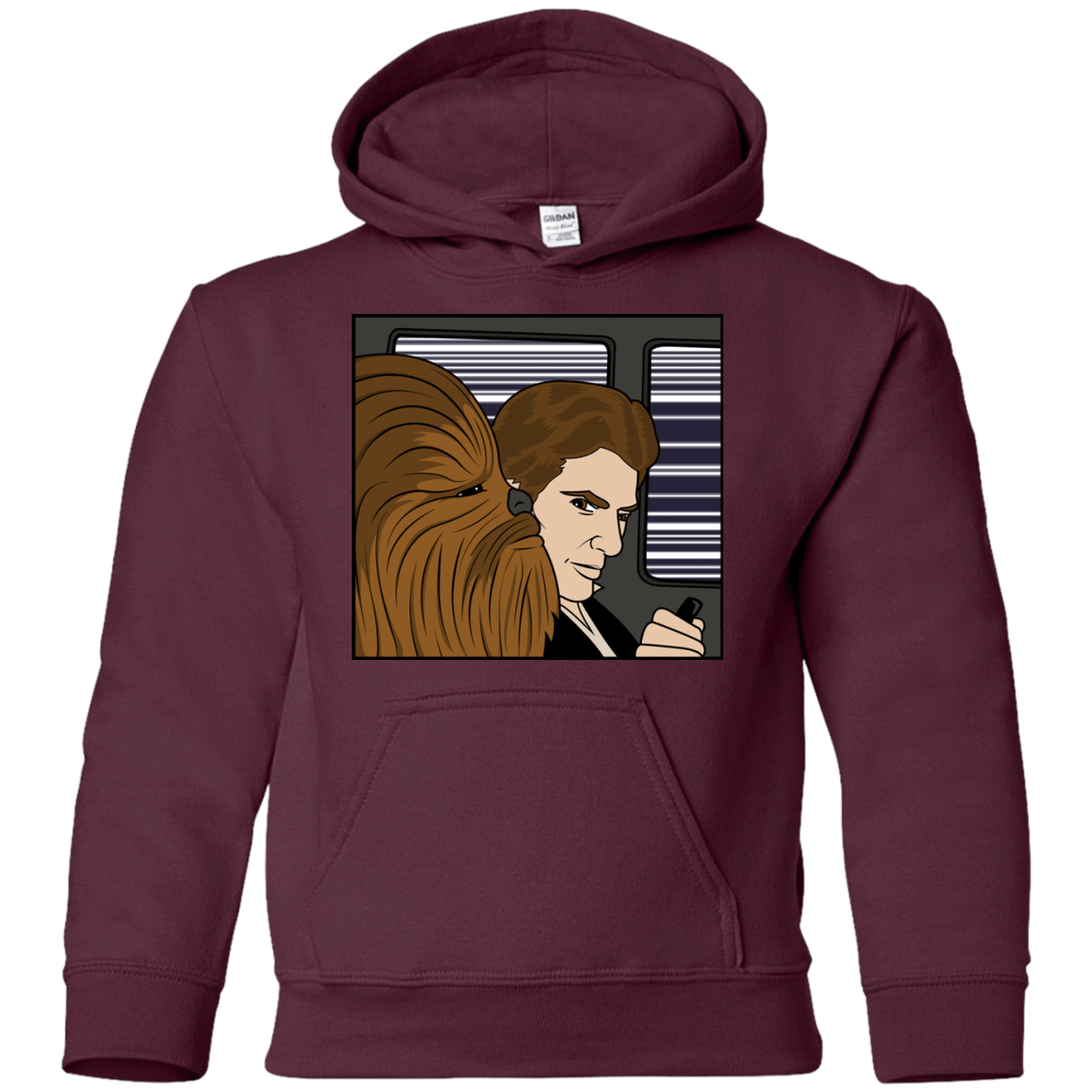 Sweatshirts Maroon / YS In the Falcon! Youth Hoodie