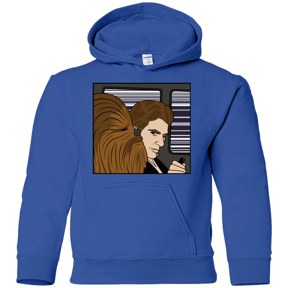 Sweatshirts Royal / YS In the Falcon! Youth Hoodie