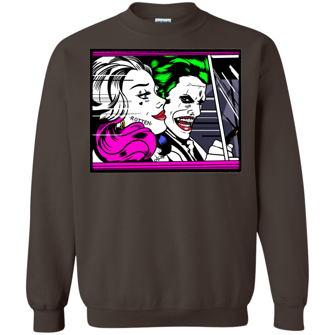 Sweatshirts Dark Chocolate / Small In The Jokecar Crewneck Sweatshirt