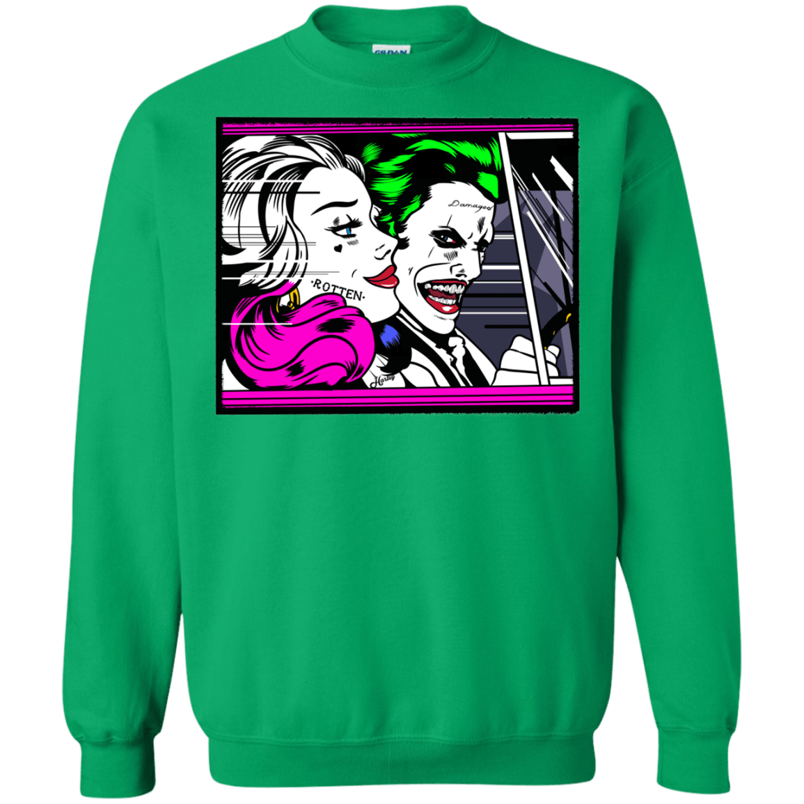 Sweatshirts Irish Green / Small In The Jokecar Crewneck Sweatshirt